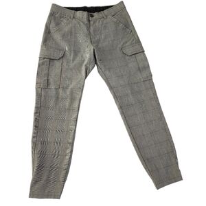 Projek Raw Plaid cargo pants stretch size 31 gray  and black